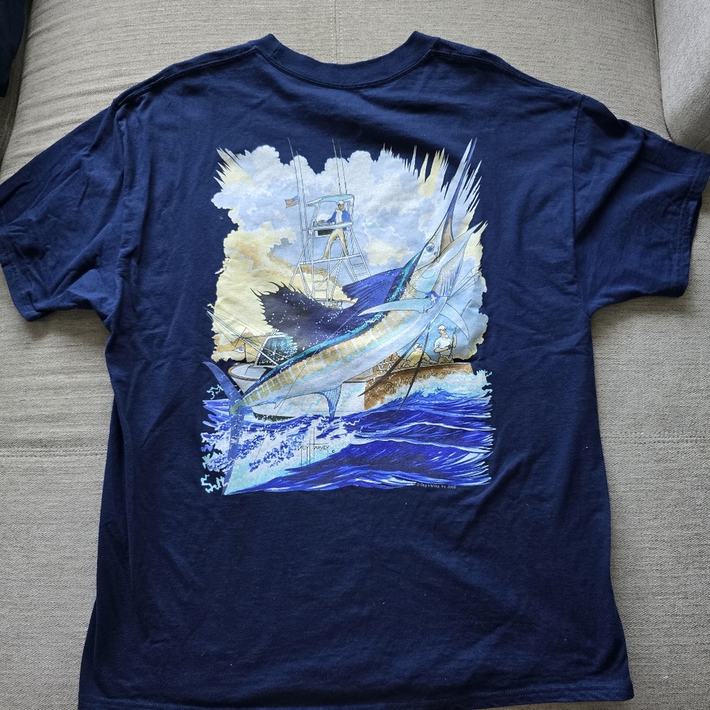 Guy Harvey Blue Water Marlin T-Shirt